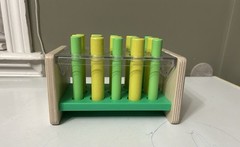 Lovevery Wooden Posting Stand Pegs Companion Play Kit Montessori Development Toy