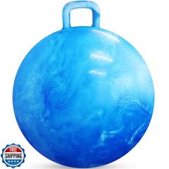 Bedwina Hopper Ball with Handle for Kids 22-inch (55cm) Bouncy Ba