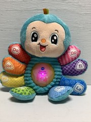 VTech Snug-a-Bug Musical Critter Baby Toy Blue Multicolor Light Up Toy Plush