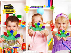 Color Sorting Sensory Toys for Kids, Fine Motor Skills Montessori Learning Activ
