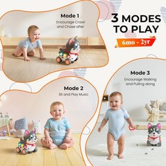 Baby Toys 1 Year Old, Musical Puppy Toys for 6-12-18 Month Girls Boys, Biling…
