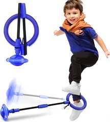 Skip Ball, Portable Foldable Colorful Flash Wheel Swing Ball, Kids Toys for G…