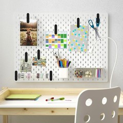 Black Pegboard Clips, 20 Pcs Metal Pegboard Accessories Clips, Pegboard Clips…