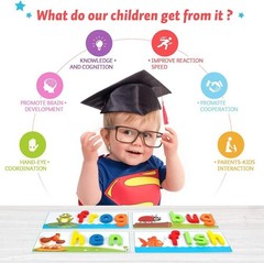 Educational See & Spell CVC Word Builders for Kids – Ideal Learning Tool Gift