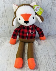 Spark Create Imagine Holiday Fox 18” Plush Baby Toy – Rattle – Crinkle Ears NWT