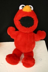 Tickle Me Elmo with Two Coloring Books and Mini Colored Pencils year 2007