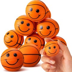 Arrowbash 12 Pcs Mini Face Stress Balls Sport Squeeze Relief Foam Balls for S…
