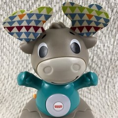 Fisher Price Linkimals Musical Moose Interactive Lights Sounds Toy 2018 Works!