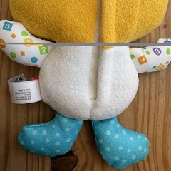 Fisher Price Groove Glow Bright Beats BeatBo Plush Stuffed Toy Robot Bot WORKS !