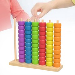 Color Sorting Toy Supplies Birthday Gift Hand Eye Coordination Wood Counting