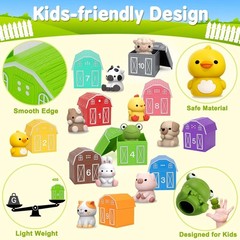 FARM ANIMALS TOYS TODDLER LEARNING