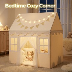 Kids Play Tent with Mat Princess Playhouse for Boy Girls, Toddler Tent Indoor…