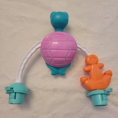 Disney Baby Bright Starts Activity Toy Turtle Anchor Replacement Little Mermaid
