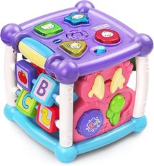VTech Busy Learners Activity Cube, Purple Standard Packaging,