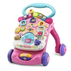 VTech Stroll & Discover Activity Walker – Pink with Accessories, Baby and Toddle