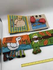 Melissa & Doug Little Chef & Whose Feet Baby Crinkly Lift Flap Books Lot Of 2