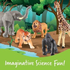 Educational Safari Animals Set – Ages 18 +