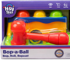 Itsy Tots Bop-a-Ball Toddler Hammer Whack & Roll Toy 12+ Months