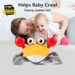 Crawling Crab Baby Toy Gifts: Tummy Time Toys Walking Dancing Cute Essentials El