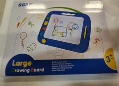 SGILE Large Magnetic Drawing Board 4 Colors 16×13in Writing Blue (NEW) SEH-191