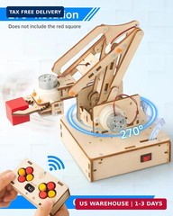 Robot Arm Kits, Robotics for Kids Ages 8-12 14-16 STEM Toys, DIY Science Experim