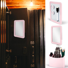 Pink Locker Accessories for Girls with Magnetic whiteboard, Locker Mirror and Pe