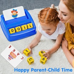 Educational Toys for 3-5 Year Old Boy Girl Gifts Matching Letter Learning Games