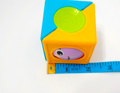 Fisher Price Roller Blocks Mattel Pink Purple Faces Motor Skills