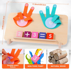 Montessori Toys for 3-5 Year Old, Educational Math Manipulatives Learning Toy…