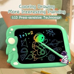 LCD Writing Tablet for Kids, Colorful Toddlers Drawing Board, Educational Toys