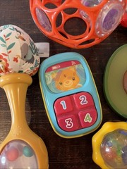 Infant/Toddler/Baby Lot Of Baby Toys Teething Variety Lot Of 8