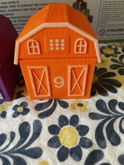 Learning Toy for Toddlers 1 2 3 Year Old, 10 Farm Animal Toys & 10 Barns, Cou…