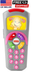 Baby Learning Toy Laugh & Learn Puppy’s Remote Pretend TV Control with Music New