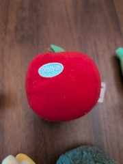 Baby Sensory Toys 11 PCS My First Fruit Vegetable Color Sorting Plush Play Food