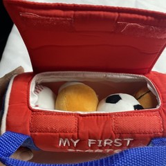 Baby Toys , My First Sports Bag Plush Toy – 4 Sensory Balls Soft Touch
