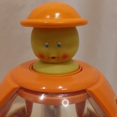 B Toys Ladybug Ball Popping Toy Push Pop Spin Poppitoppy Toddler Baby Toy