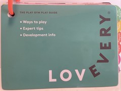 Lovevery The Play Gym Play Guide Book 0-12 Months Activities for Play Gym