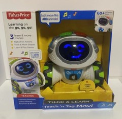 Fisher-Price Think & Learn Teach ‘n Tag Movi/Damaged Box/Read