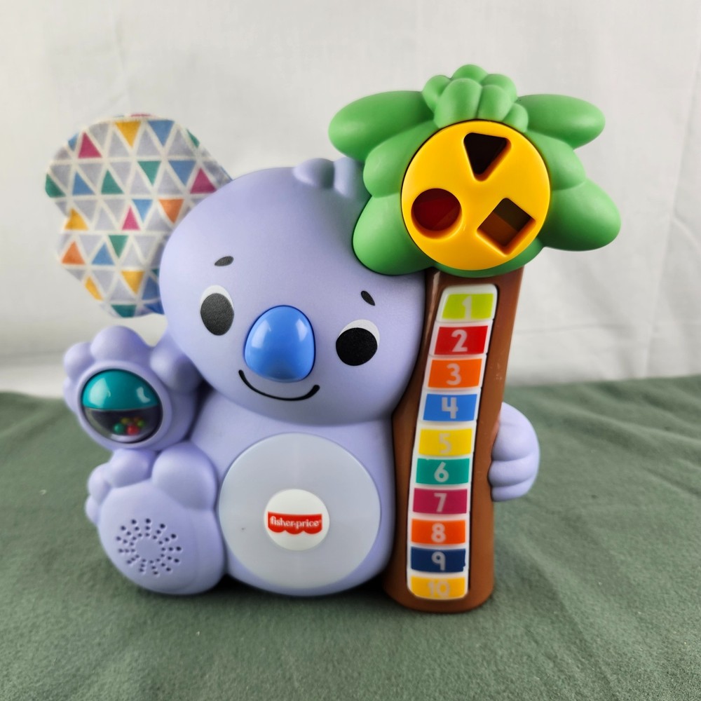*WORKS* Linkimals Counting Koala Baby Learning Interactive Toy Fisher Price