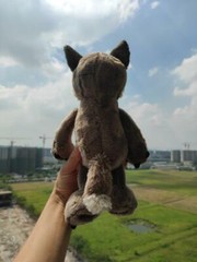 Plush toy stuffed doll nice cute forest animal Wolf Valentine birthday gift 1pc