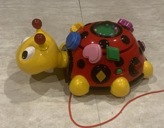 The Learning Journey Early Learning Funtime Activity Ladybug Toddler Pull Toy
