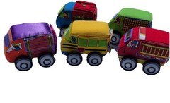 Lot-5 Small World Toys IQ Baby Zoom Vehicles Developmental Sensory Busy Activity