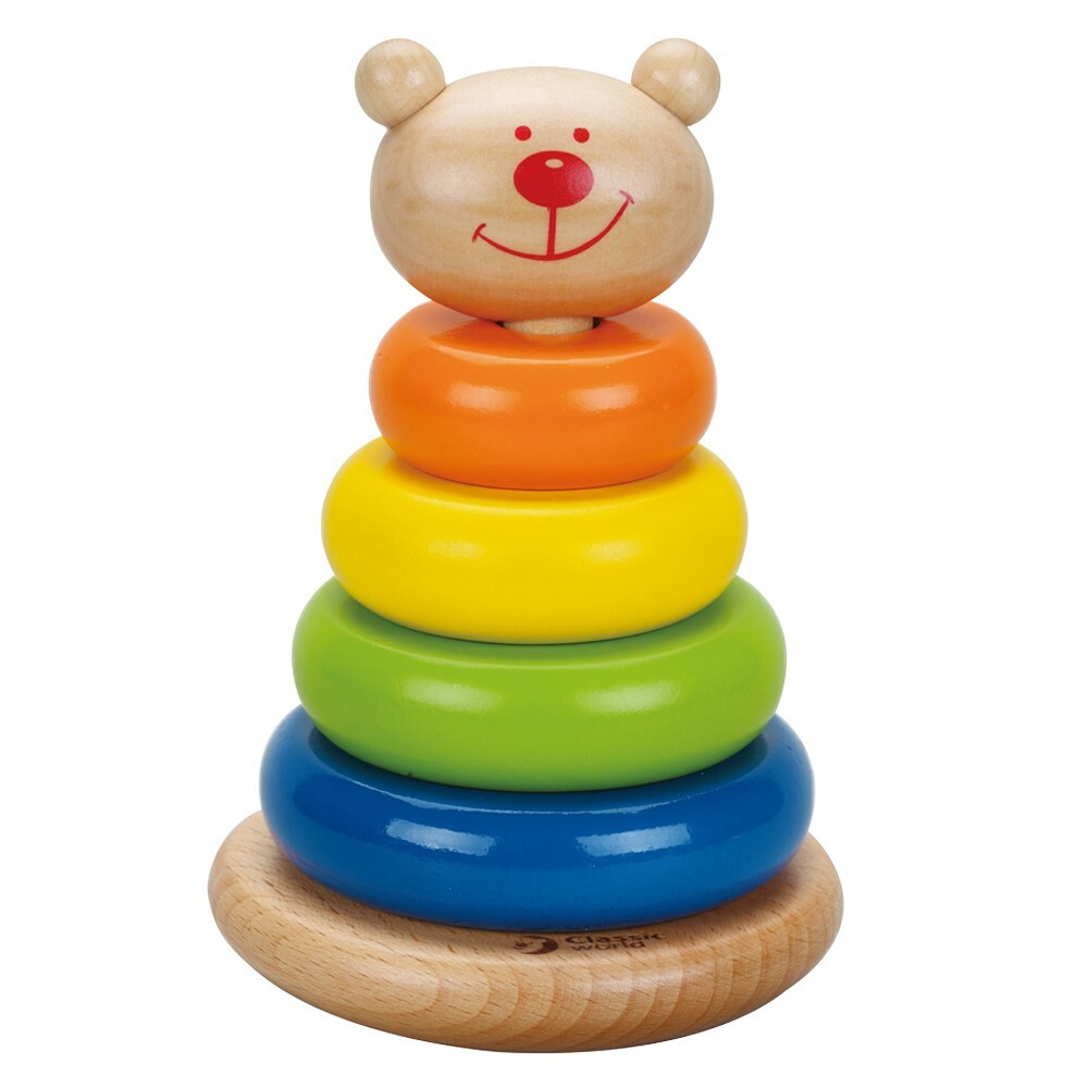 Stacking Bear Tower Activity Toy – Classic World – Australia Wide Free Shipping!