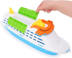 ® 41Cm (16″) Colourful Cruise Ship with Moveable Doors – Kids Floating Water Toy