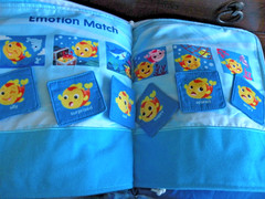 Calming Book weighted (3lbs) to soothe comfort washable by Lakeshore Sells$50 T1
