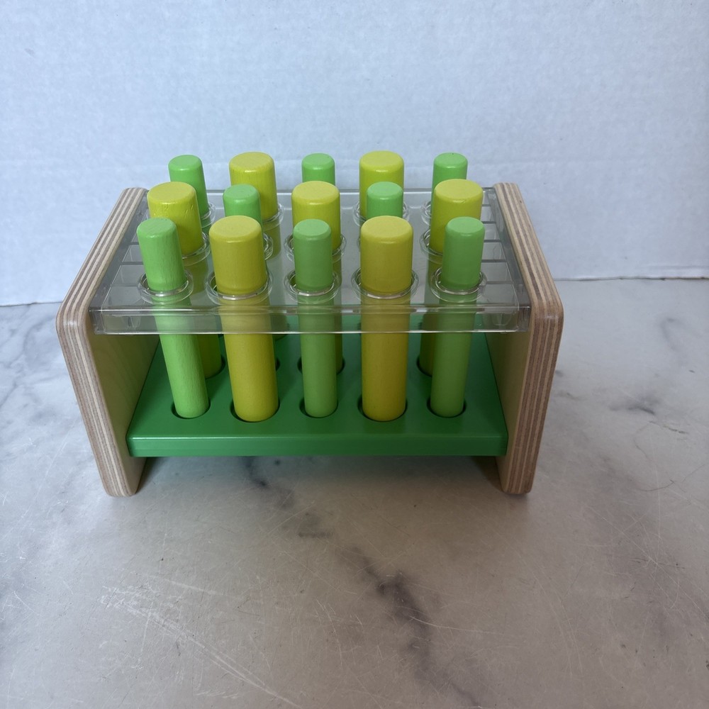 Lovevery Wooden Posting Stand From The Companion Play Kit Months 22, 23, 24