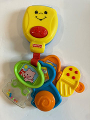 Vintage Fisher Price Brilliant Basics Nursery Rhyme Keys 2008 Mattel