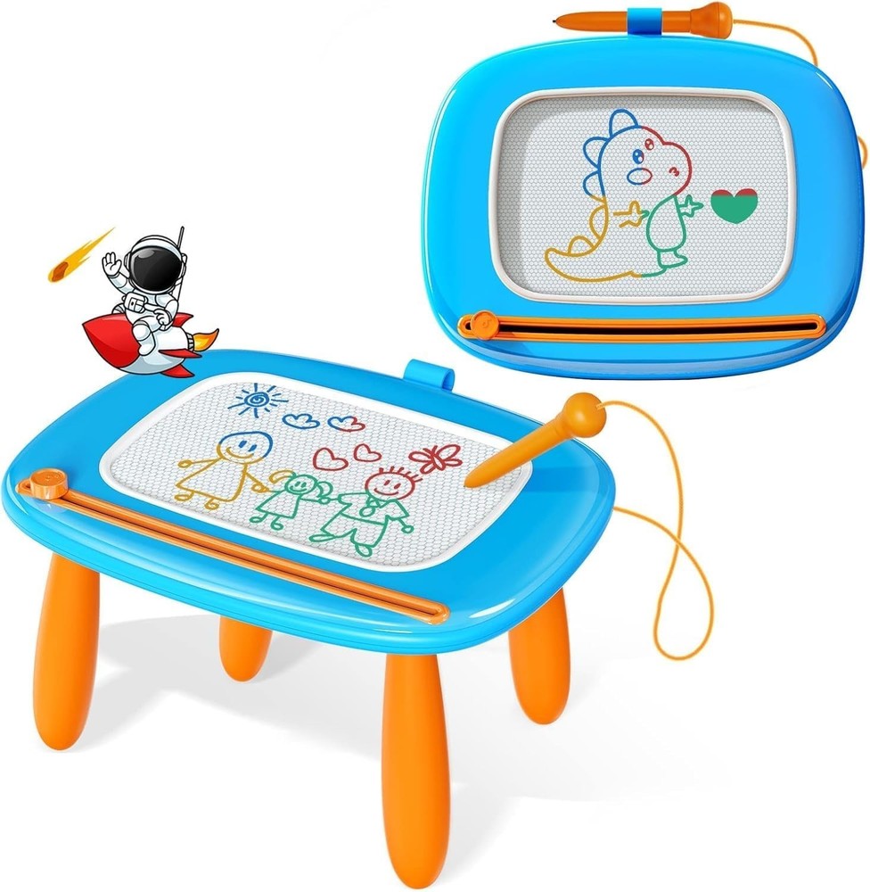 NEW Kikidex Magnetic Learning and Educational Drawing Board for Toddler Girl