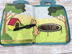My Daily Activity Soft Cloth Toddler Zip Up Book Fine Motor