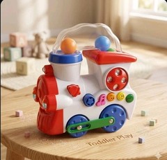 Navystar Musical Train Lights Up Preschool 18 Months Tested & Works Animal Sound